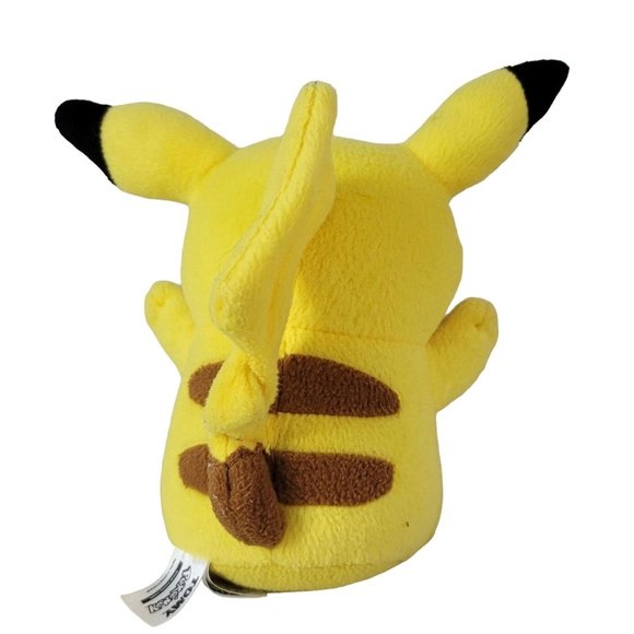 Pokemon Pikachu Plush Yellow 9" Stuffed Animal Toy 2013 Tomy Nintendo - Picture 4 of 11